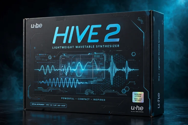 U-he Hive 2 – Lightweight Wavetable Synthesizer
