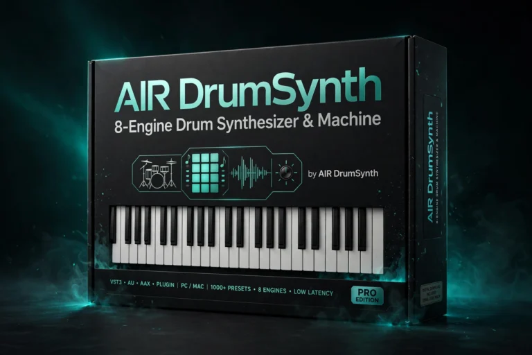 AIR DrumSynth – 8-Engine Drum Synthesizer & Machine