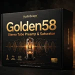 AudioScape Golden58 – Stereo Tube Preamp & Saturator