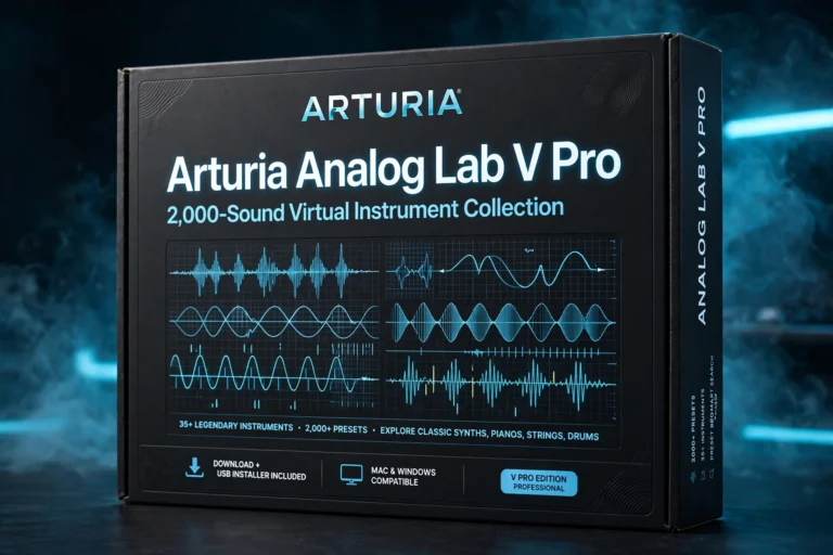 Arturia Analog Lab V Pro – 2,000-Sound Virtual Instrument Collection
