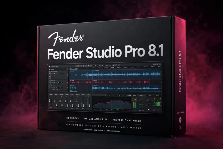 Fender Studio Pro 8.1 – Complete Music Production DAW
