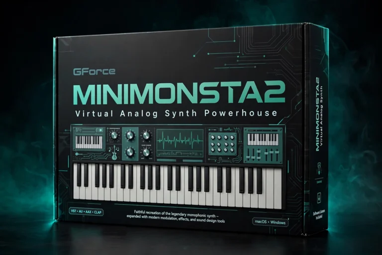 GForce Minimonsta2 – Virtual Analog Synth Powerhouse