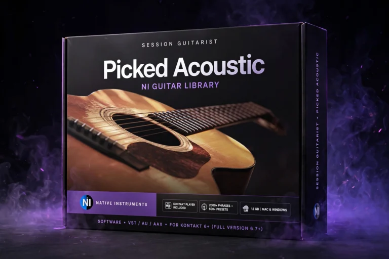 Session Guitarist Picked Acoustic – NI Guitar Library