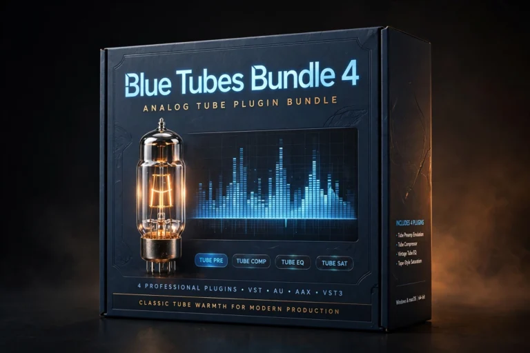 Blue Tubes Bundle 4 – Analog-Modeled Studio Processors
