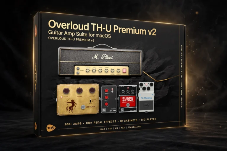 Overloud TH-U Premium v2 – Guitar Amp Suite for macOS