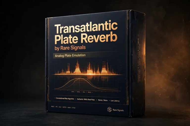 Transatlantic Plate Reverb by Rare Signals – Analog Plate Emulation