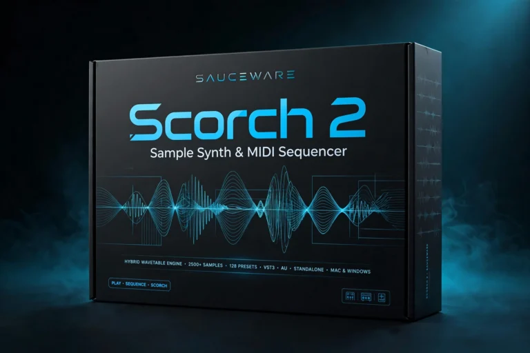 Sauceware Scorch 2 – Sample Synth & MIDI Sequencer