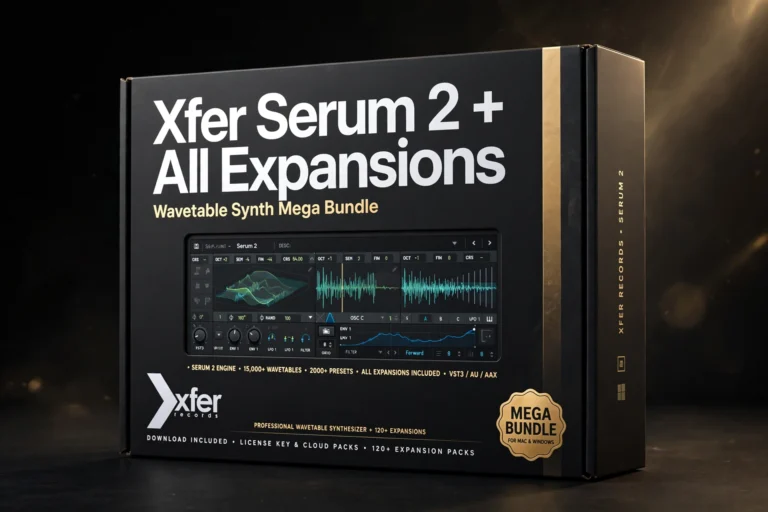 Xfer Serum 2 + All Expansions – Wavetable Synth Mega Bundle