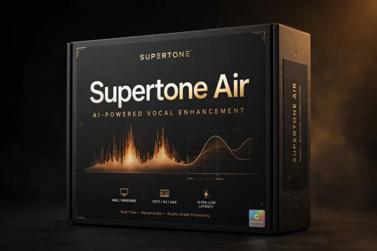 Supertone Air – AI Voice Enhancer for Clear, Natural Vocals