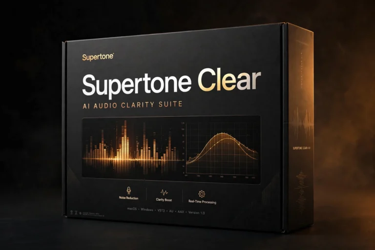Supertone Clear – AI De-Noise & De-Reverb Voice Separator