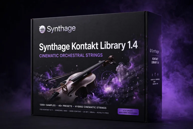 Synthage Kontakt Library 1.4 – Vintage Synth Collection