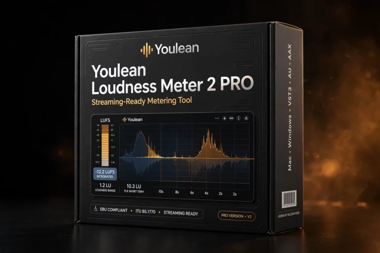 Youlean Loudness Meter 2 PRO – Streaming-Ready Metering Tool